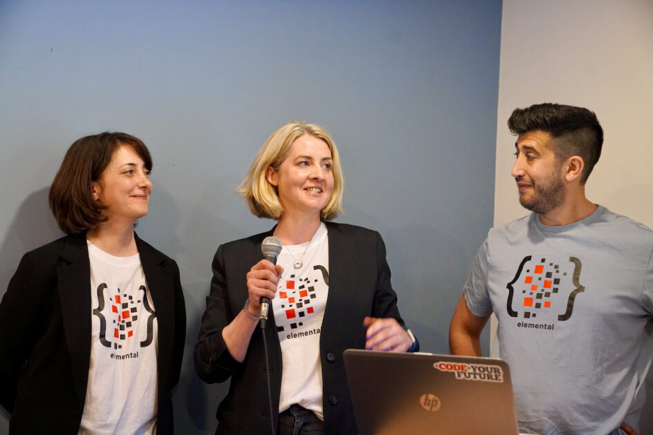 Photo of Donna and other CYF trainees