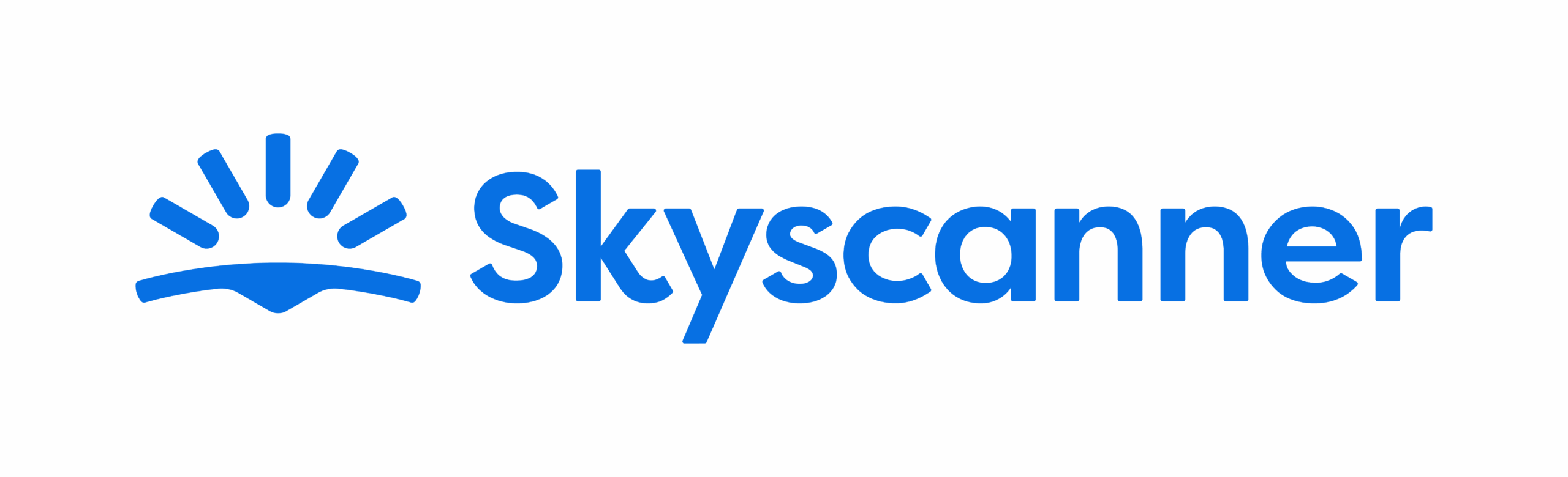 skyscanner logo and link